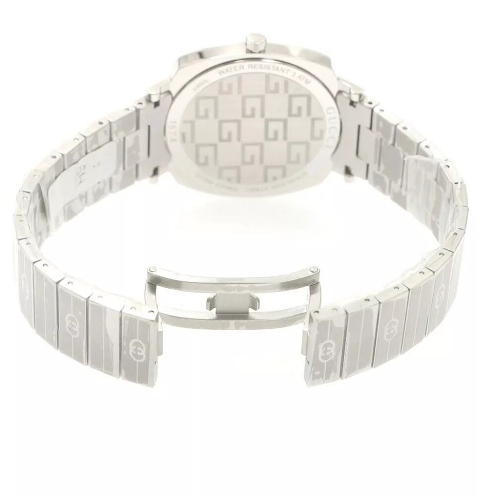 GUCCI Grip watch 157.4/YA157401 Date white Dial Quartz Men's Watch - Picture 3 of 12
